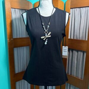Halogen Black Muscle style Tank